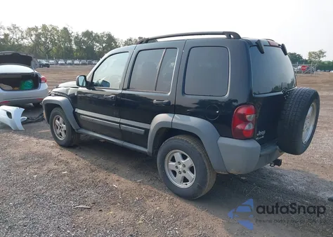 2005 Jeep Liberty Sport from USA, damaged, VIN 1J4GL48K35W703724